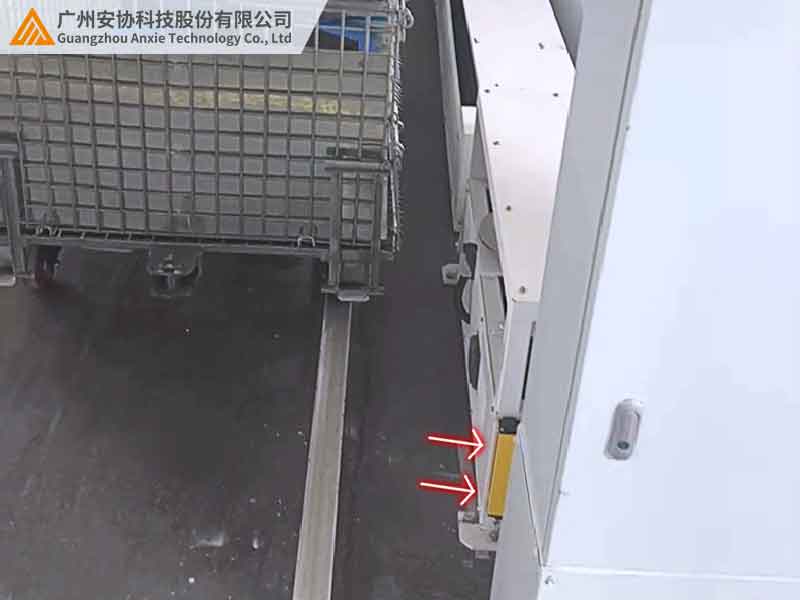 單邊光柵如何提升AGV作業安全性
