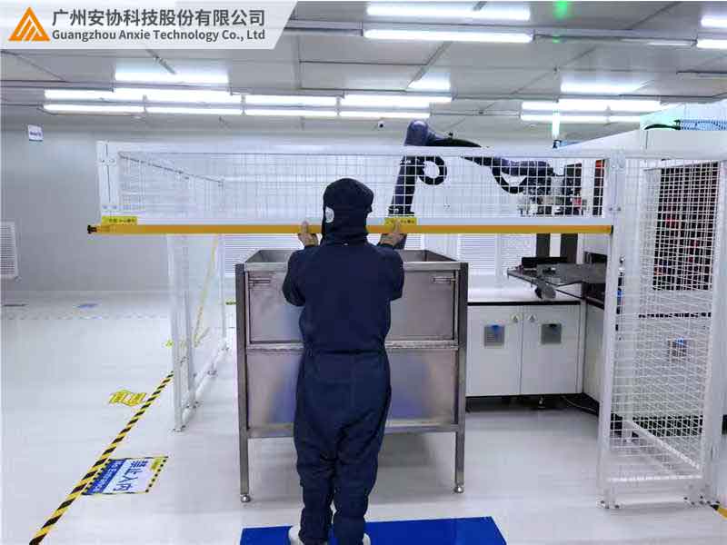 防護(hù)欄漫反射光幕安裝正確方法